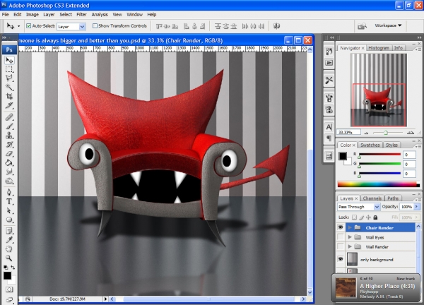 Creation of Idiot... Behind you...: Step 5